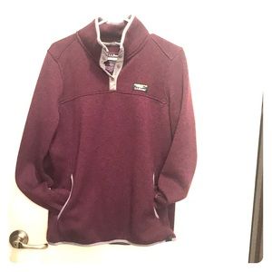 LL Bean pullover!